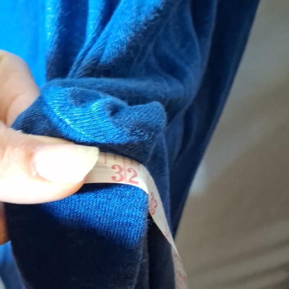 J. Jill Blue Women's Top (Can179) - Picture 3 of 4